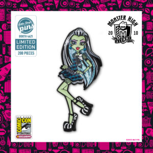 Monster High Glitter Pin Frankie Stein SDCC 2023 LE 200