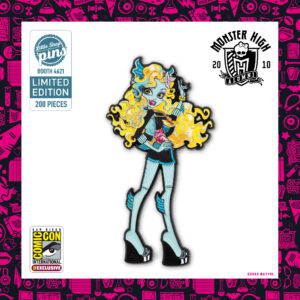 Monster High Glitter Pin Lagoona Blue SDCC 2023 LE 200
